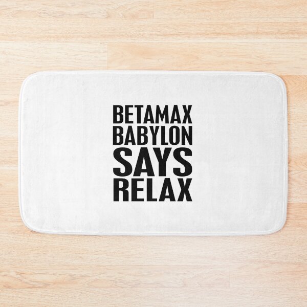 Item preview, Relax! Logo designed and sold by Betamax-Babylon.