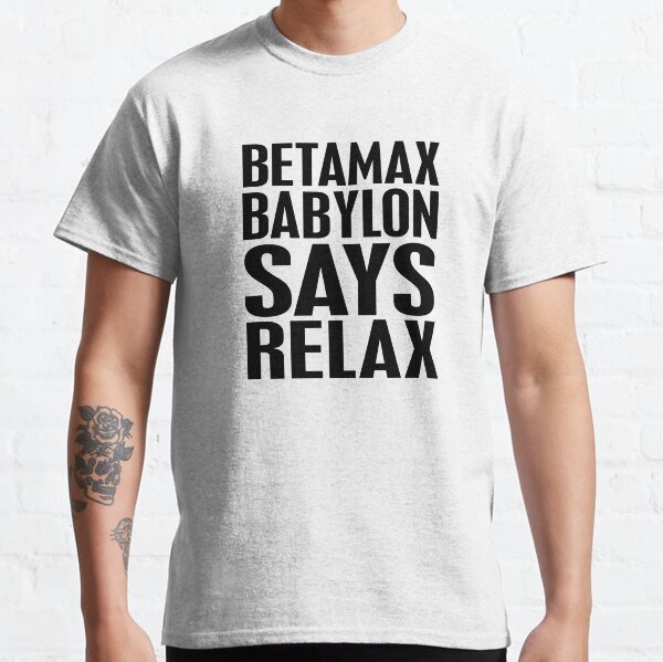 Artikel-Vorschau von Entspannen! Logo, designt und verkauft von Betamax-Babylon.