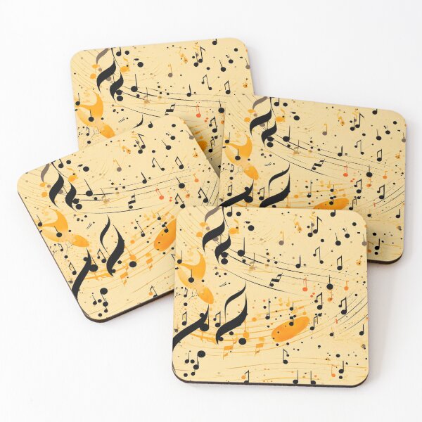 Item preview, Modern design reminiscent of patterns in the style of sheet music designed and sold by Pflugart.