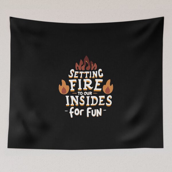 Item preview, Setting Fire To Our Insides (Daughter) designed and sold by secondanchor.