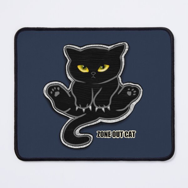 Item preview, Zoned out cat designed and sold by HeArtTattoo.