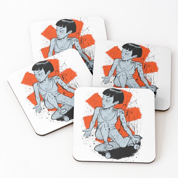 Item preview, Surfskate Girl designed and sold by motylanoga.