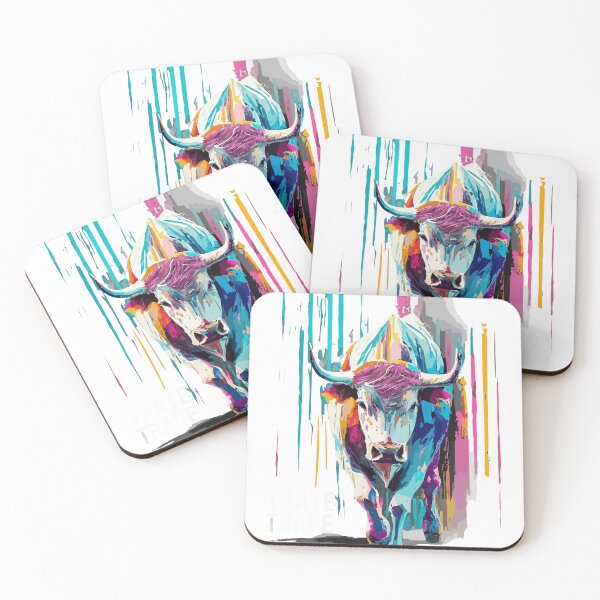 Item preview,  bullColored bull designed and sold by KARM2014.