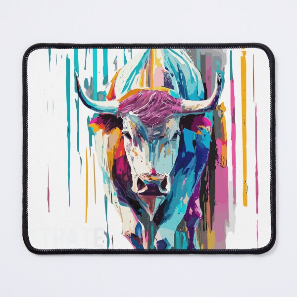 Item preview,  bullColored bull designed and sold by KARM2014.