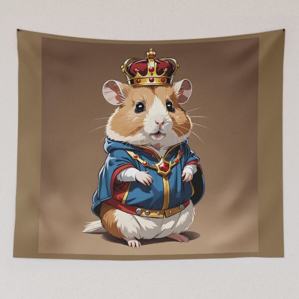 Item preview, King Hamster designed and sold by CraftyUniverse.