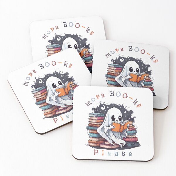Item preview, More Boo ks Please Book Lover Boo-Jee Ghost XIII designed and sold by DevemDavam.