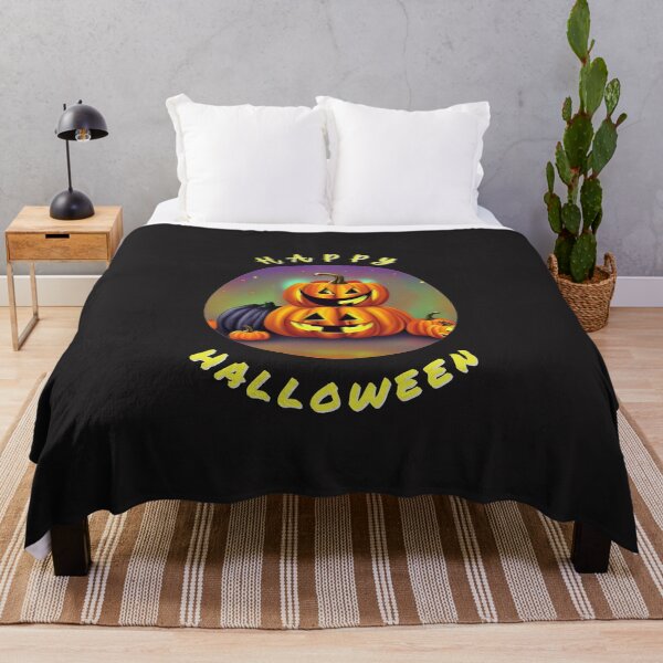 Item preview, Happy Halloween with pumpkin design designed and sold by JackFreestone.