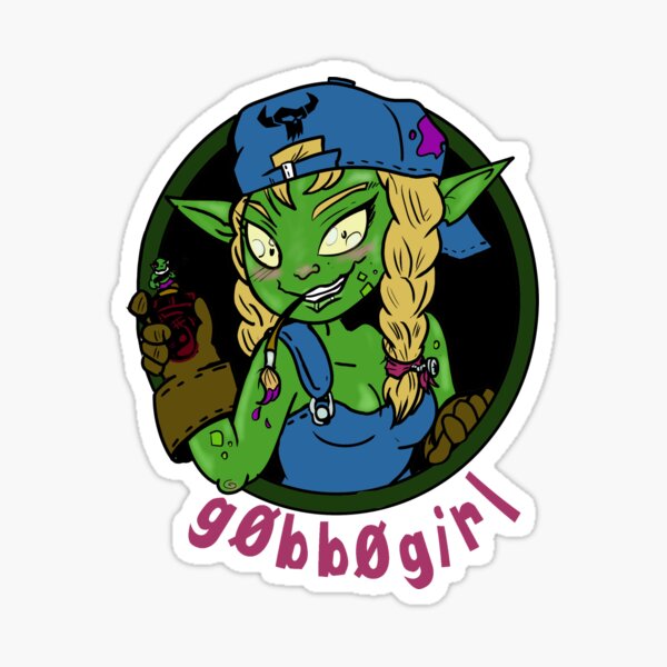 Gobbo Girl Minis Sticker