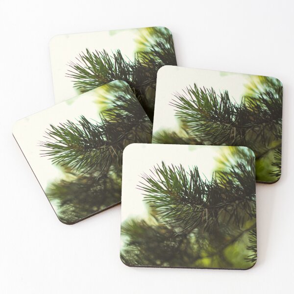 Item preview, spruce branch close-up on bokeh background designed and sold by LiubovAvdeeva.