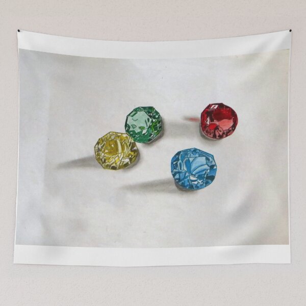 Item preview, Four precious pearls colorful drawing designed and sold by MubaraksArt.