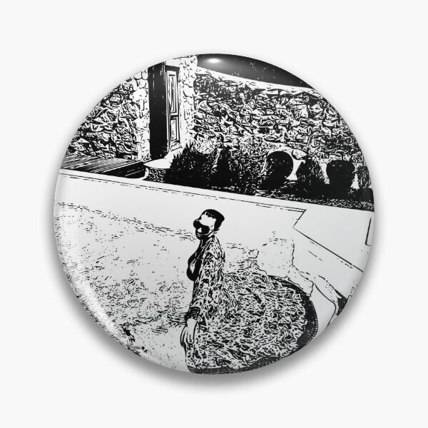 Item preview, Black and White Woman Wearing Sarong in the Pool designed and sold by alankamer.