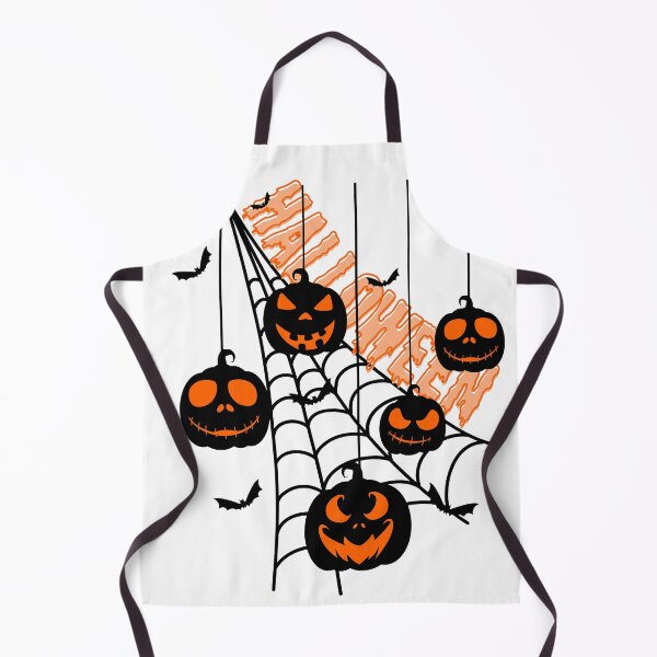 Item preview, Halloween T-shirt with pumpkins and spider webs designed and sold by OscarShoping.