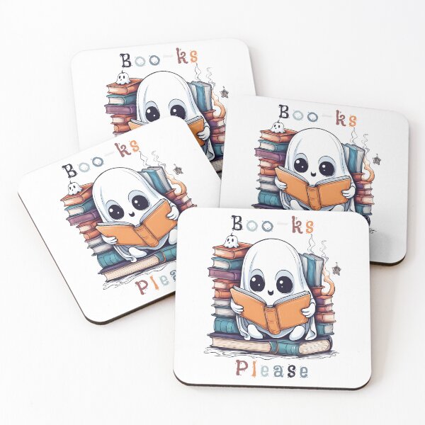 Item preview, Book Lover Boo-Jee Ghost Boo ks Please XIV designed and sold by DevemDavam.