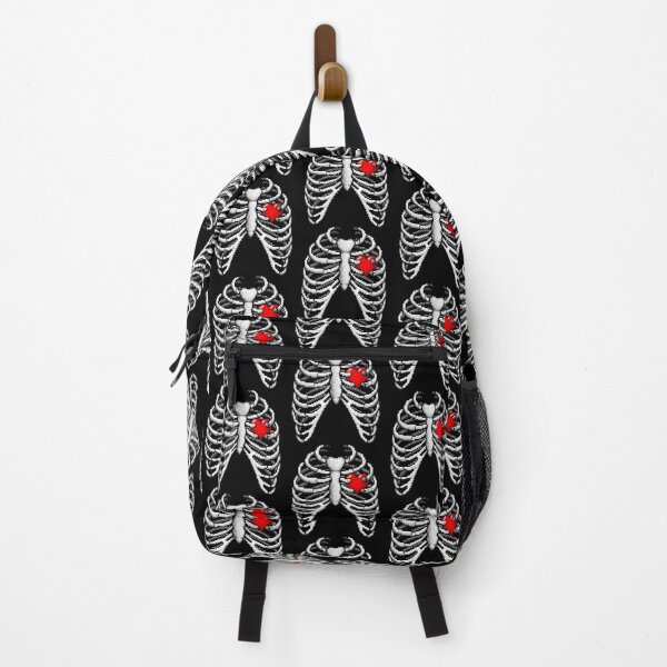 Item preview, Retro Heart pixel skeleton designed and sold by GEEKsomniac.