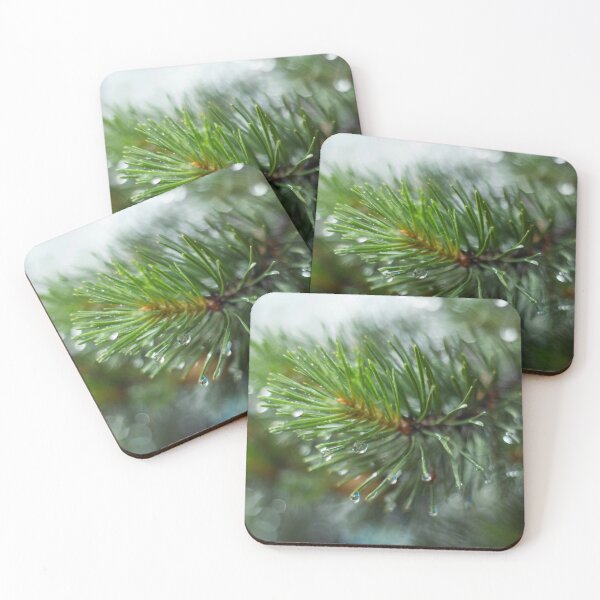 Item preview, wet pine branch after the rain designed and sold by LiubovAvdeeva.