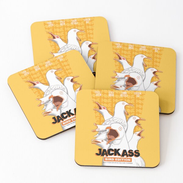 Item preview, Jackass - Bird edition, movie poster designed and sold by Captain Chromatic.