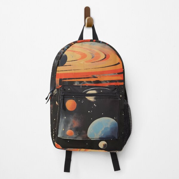 Item preview, Abstract Cosmic Landscape of Solar System, Planets and Shining Stars designed and sold by Je-we.