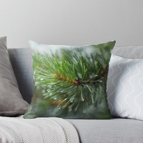 Item preview, wet pine branch after the rain designed and sold by LiubovAvdeeva.