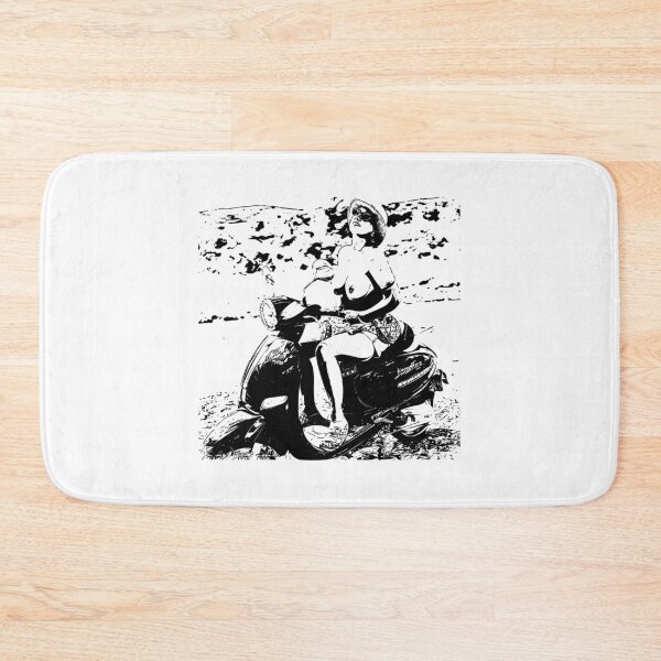 Item preview, Black and White Life is Better on Scooter designed and sold by alankamer.