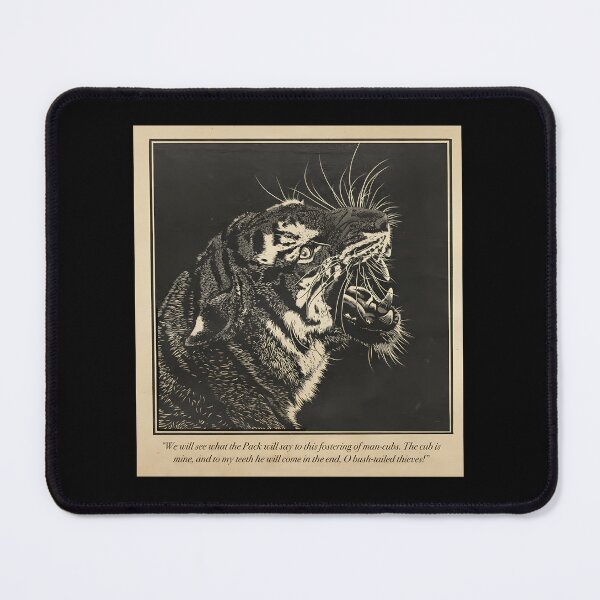 Item preview, Shere Khan the Tiger Villain From the Jungle Book designed and sold by mpmgdadd67.