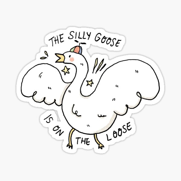 Item preview, The Silly Goose is on the Loose designed and sold by Ash-Elizabeth.
