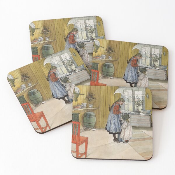 Item preview, The Kitchen (1899) - Carl Larsson designed and sold by SALON DES ARTS.
