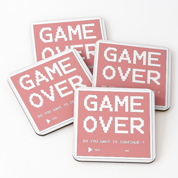 Item preview, 8 Bit Game Over 70's Design designed and sold by DukeGroovy.
