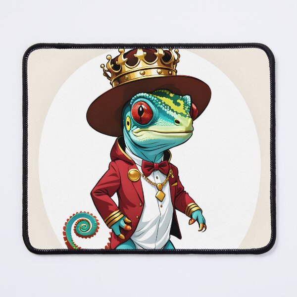 Item preview, King Chameleon designed and sold by CraftyUniverse.