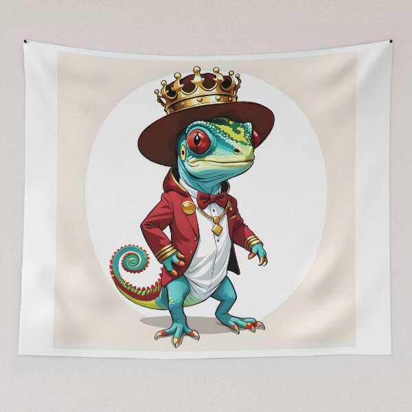 Item preview, King Chameleon designed and sold by CraftyUniverse.