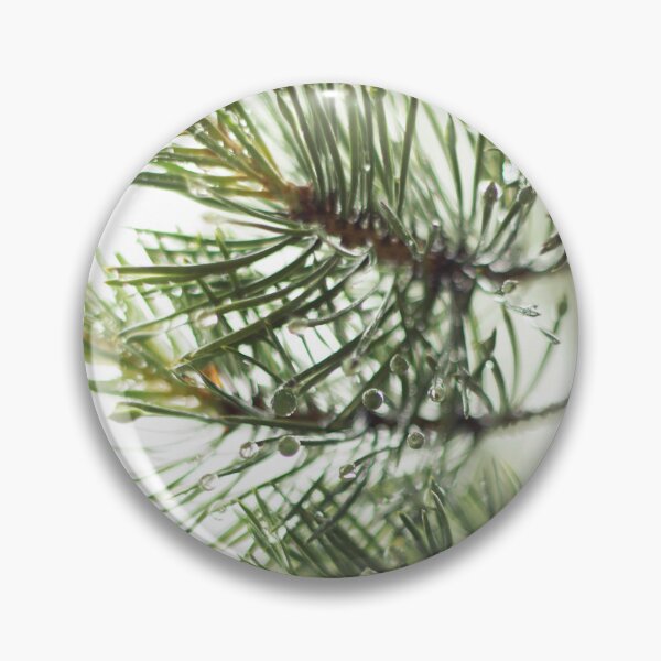 Item preview, wet spruce twig after rain designed and sold by LiubovAvdeeva.