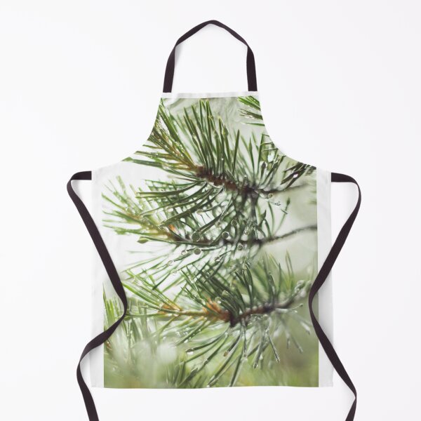Item preview, wet spruce twig after rain designed and sold by LiubovAvdeeva.