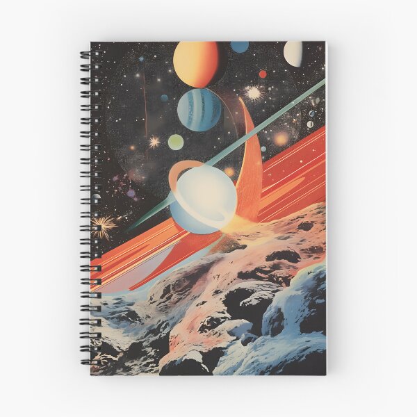 Item preview, Abstract Cosmic Landscape of Solar System, Extraterrestrial Surface, Planets and Shining Stars designed and sold by Je-we.