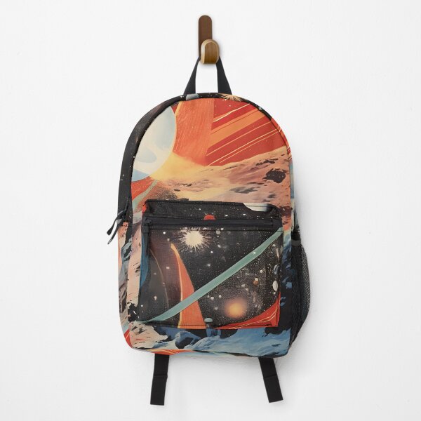 Item preview, Abstract Cosmic Landscape of Solar System, Extraterrestrial Surface, Planets and Shining Stars designed and sold by Je-we.