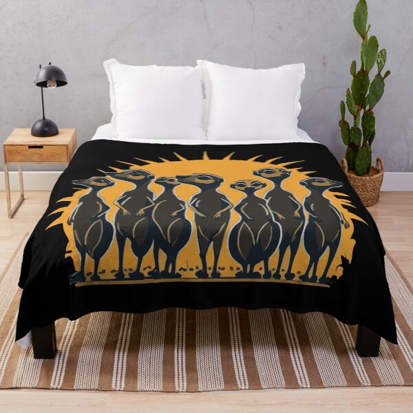 Item preview, Sunrise Meerkats designed and sold by Getup-clothing.