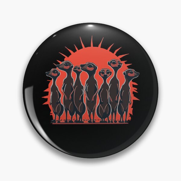 Item preview, Sunrise Meerkats Red designed and sold by Getup-clothing.