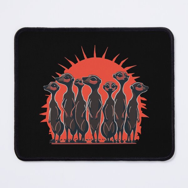 Item preview, Sunrise Meerkats Red designed and sold by Getup-clothing.