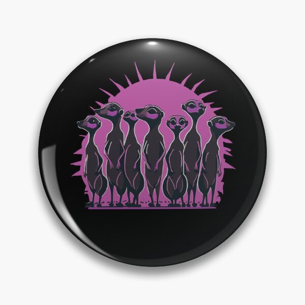 Item preview, Sunrise Meerkats Purple designed and sold by Getup-clothing.