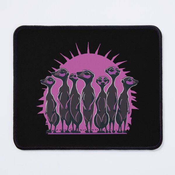 Item preview, Sunrise Meerkats Purple designed and sold by Getup-clothing.