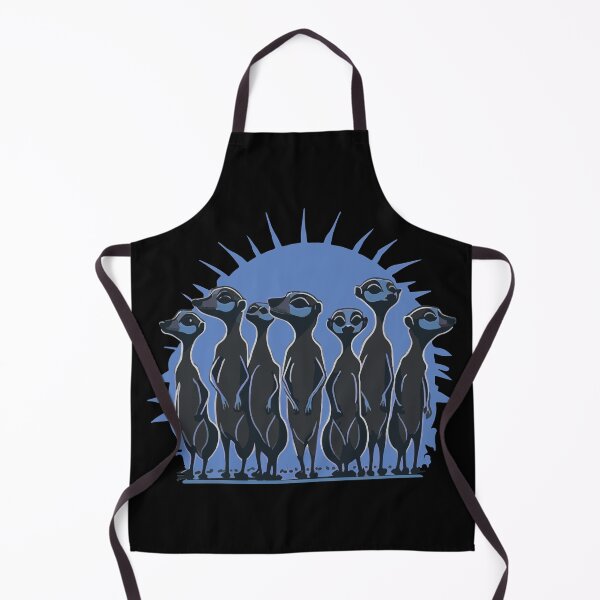 Item preview, Sunrise Meerkats Blue designed and sold by Getup-clothing.