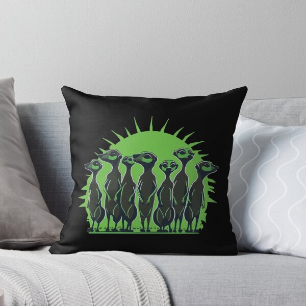 Item preview, Sunrise Meerkats Green designed and sold by Getup-clothing.