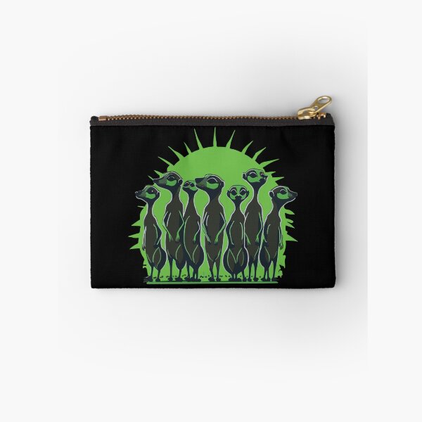 Item preview, Sunrise Meerkats Green designed and sold by Getup-clothing.
