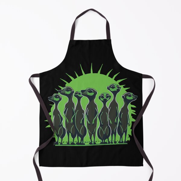 Item preview, Sunrise Meerkats Green designed and sold by Getup-clothing.