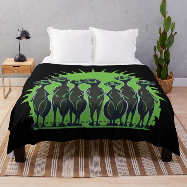 Item preview, Sunrise Meerkats Green designed and sold by Getup-clothing.