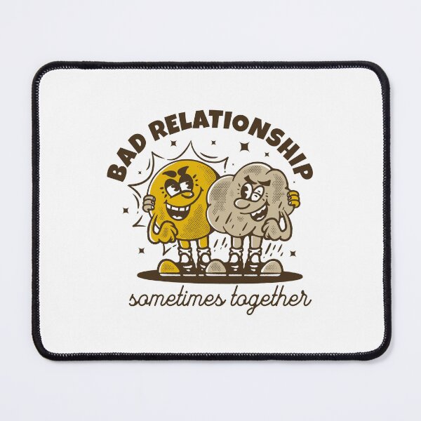 Item preview, Bad relationship, sometimes together, sun and rain designed and sold by adipra.