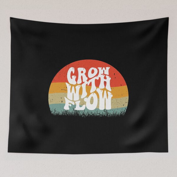 Item preview, Grow With Flow Baby Retro designed and sold by franktact.