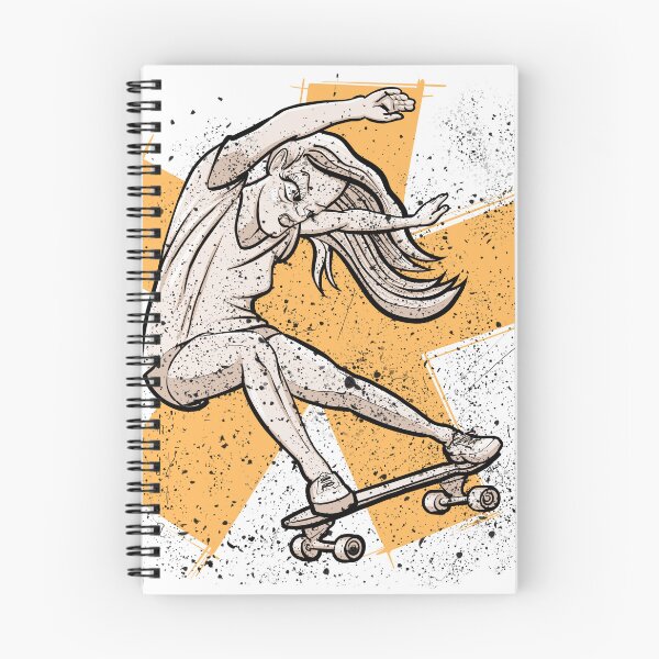 Item preview, Surf skate girl designed and sold by motylanoga.