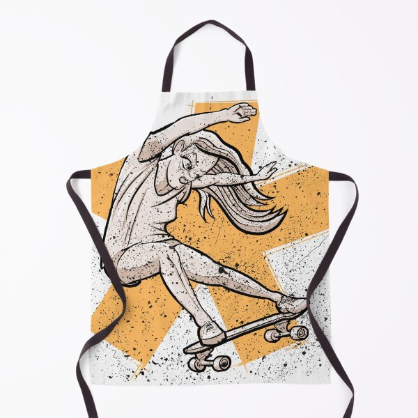Item preview, Surf skate girl designed and sold by motylanoga.