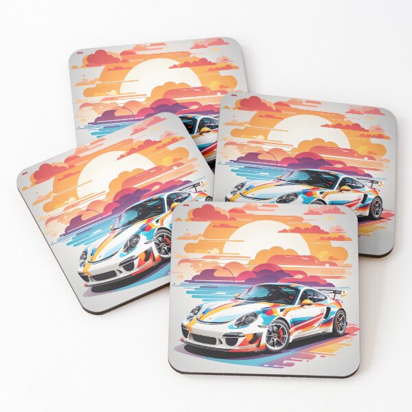 Item preview, Sleek Speedster in Vibrant Hues designed and sold by Ceemko's Vintage Corner.