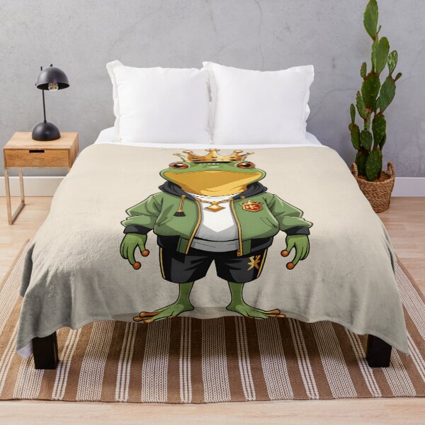 Item preview, King Frog designed and sold by CraftyUniverse.