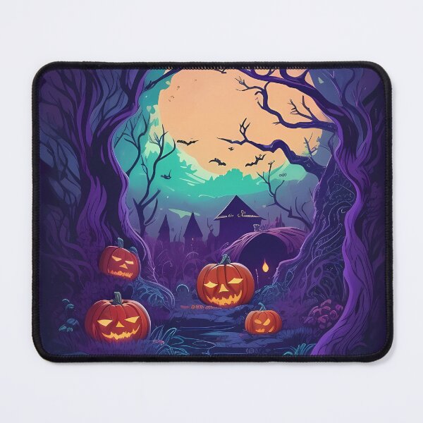 Item preview, Eerie Delight: Purple Spooky Halloween designed and sold by ngness.